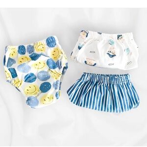 Ooshbaby Daniel TR 002 Smile Reusable Potty Training Pants 3pc Large‎ New In Bag